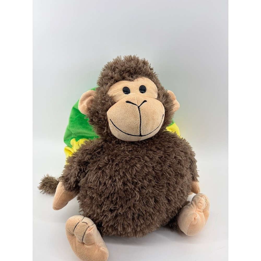 Happy Nappers Monkey Turns Into House & Back 15" Plush Stuffed Animal Reversible